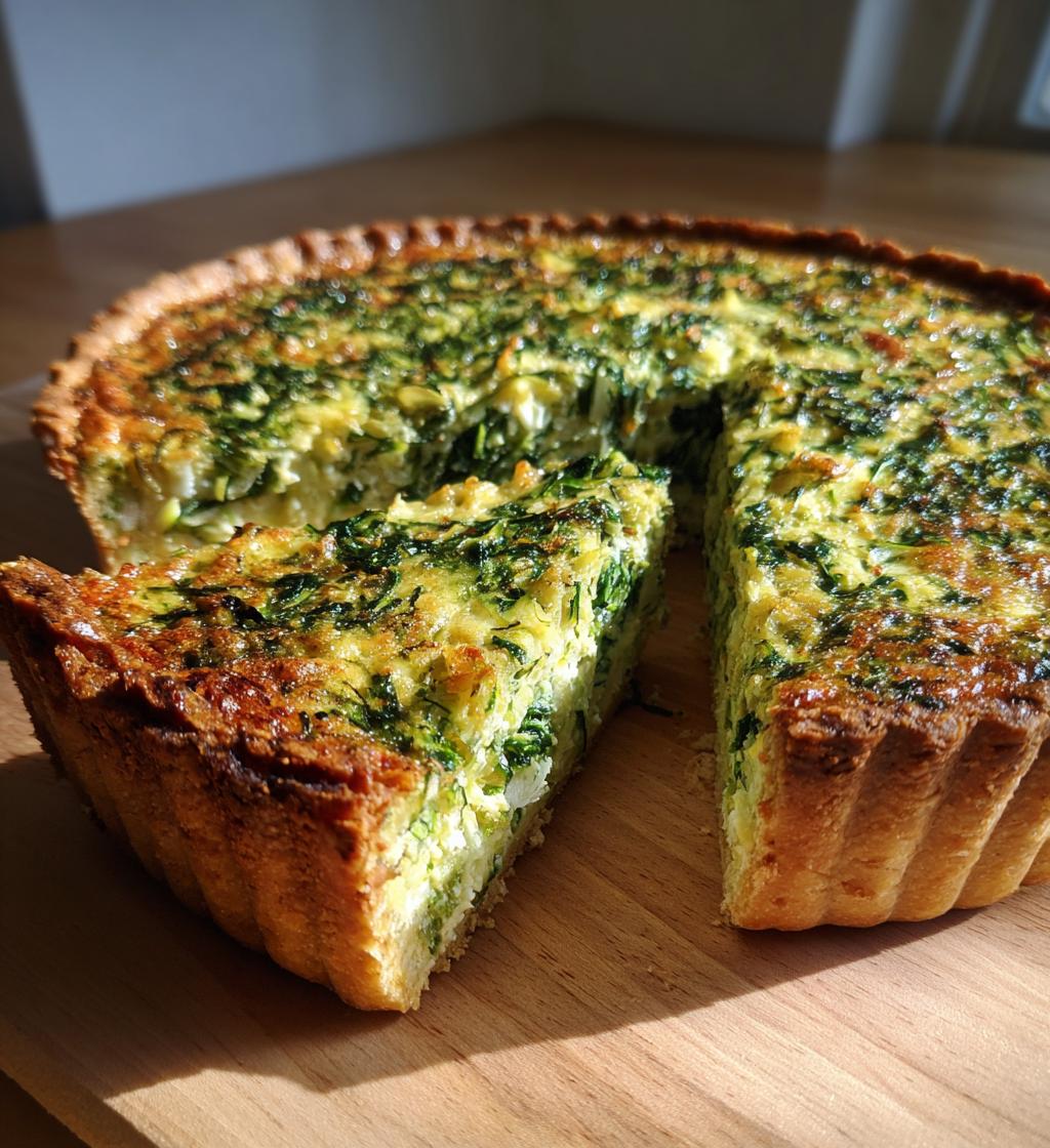 spinach and zucchini pie