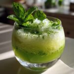 st patricks day mojito sherbet punch recipe