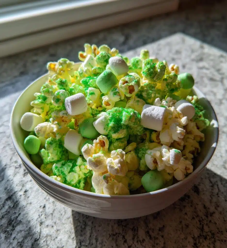 st patricks day popcorn