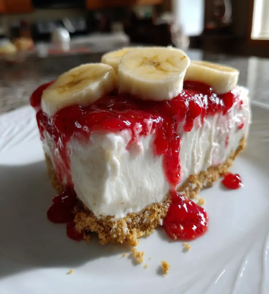 strawberry cheesecake banana pudding