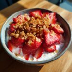 strawberry crunch cheesecake salad
