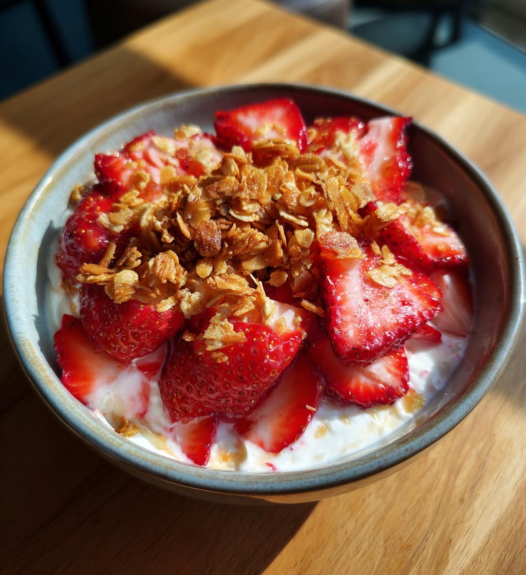 strawberry crunch cheesecake salad