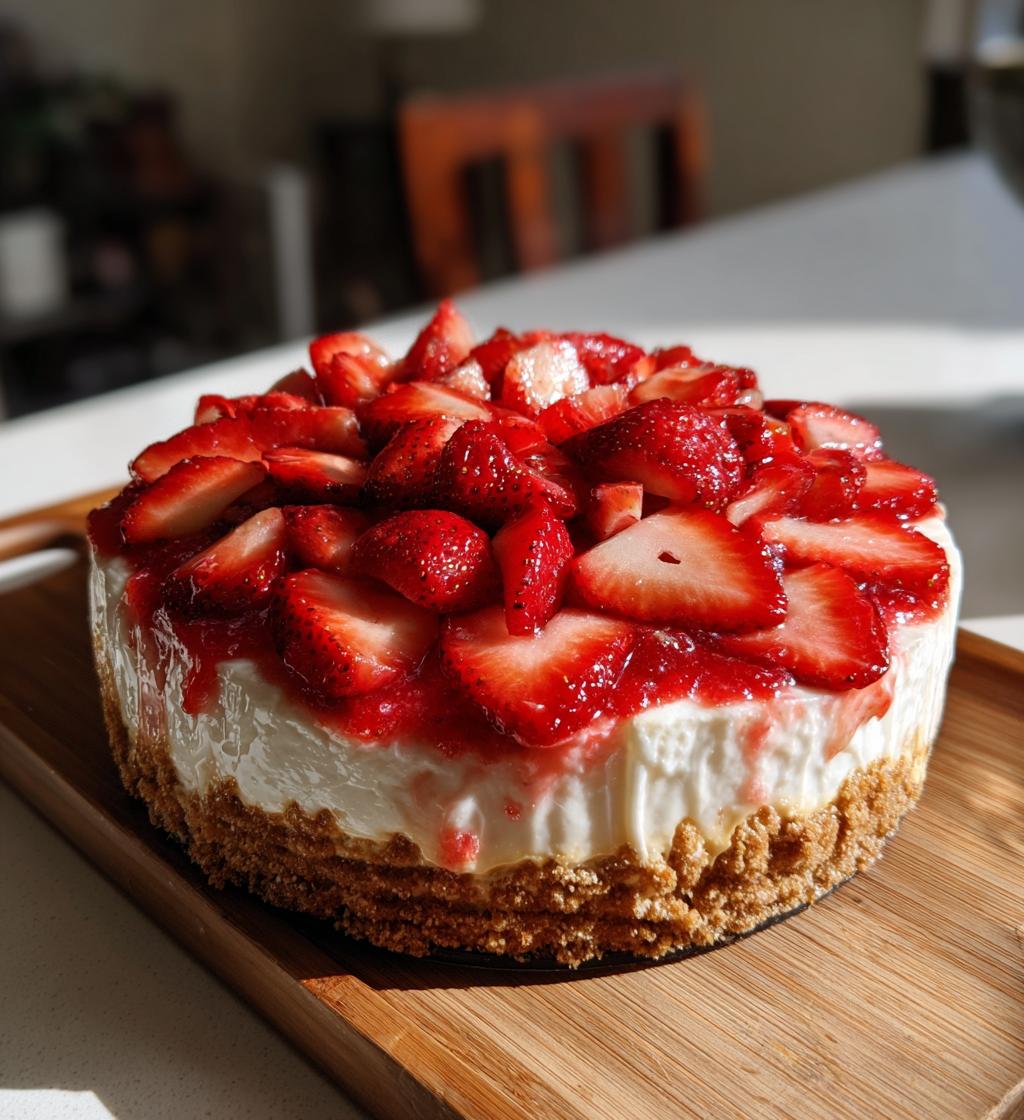 strawberry crunch churro cheesecake