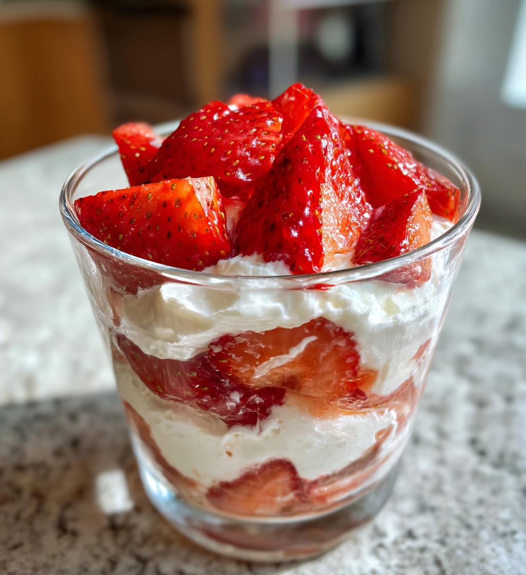 strawberry fool an easy valentines dessert - detail 1