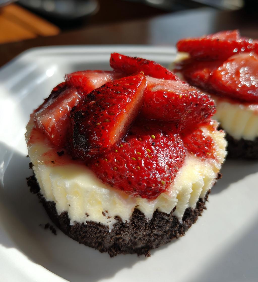 strawberry oreo cheesecake cup