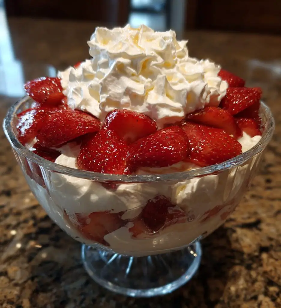 strawberry vanilla cream serenade recipe
