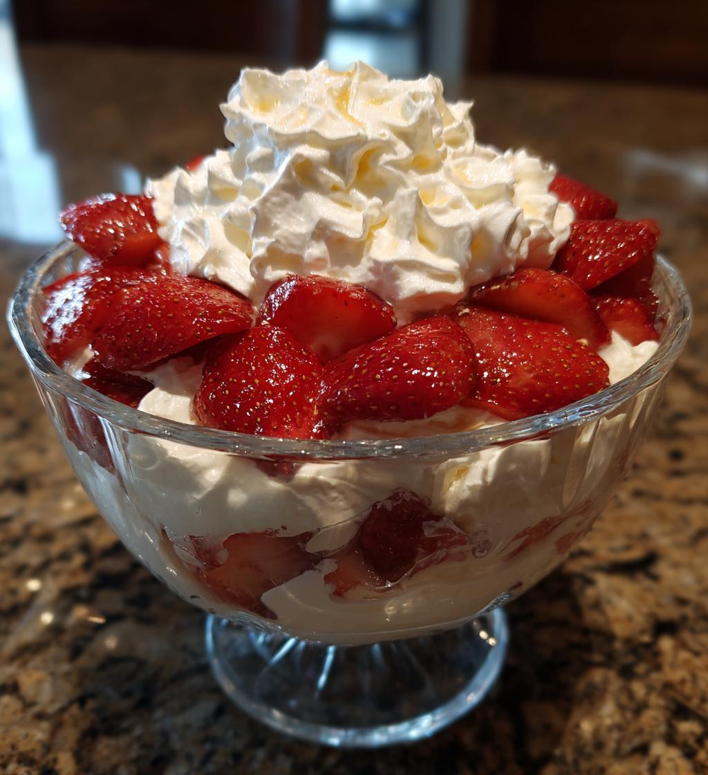 strawberry vanilla cream serenade recipe
