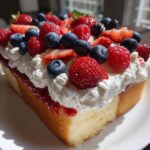 summer berry poke cake recipe