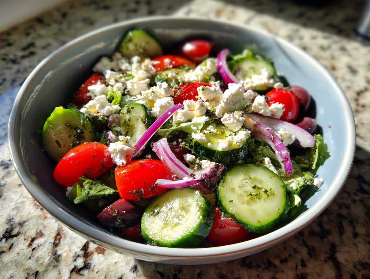 summer salad lemon herb vinaigrette