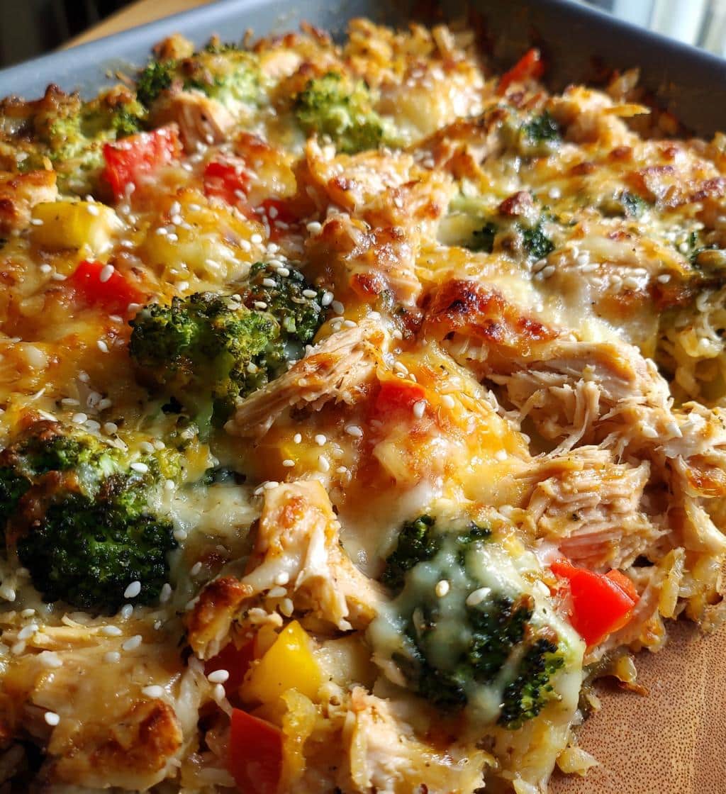 teriyaki chicken casserole - detail 1
