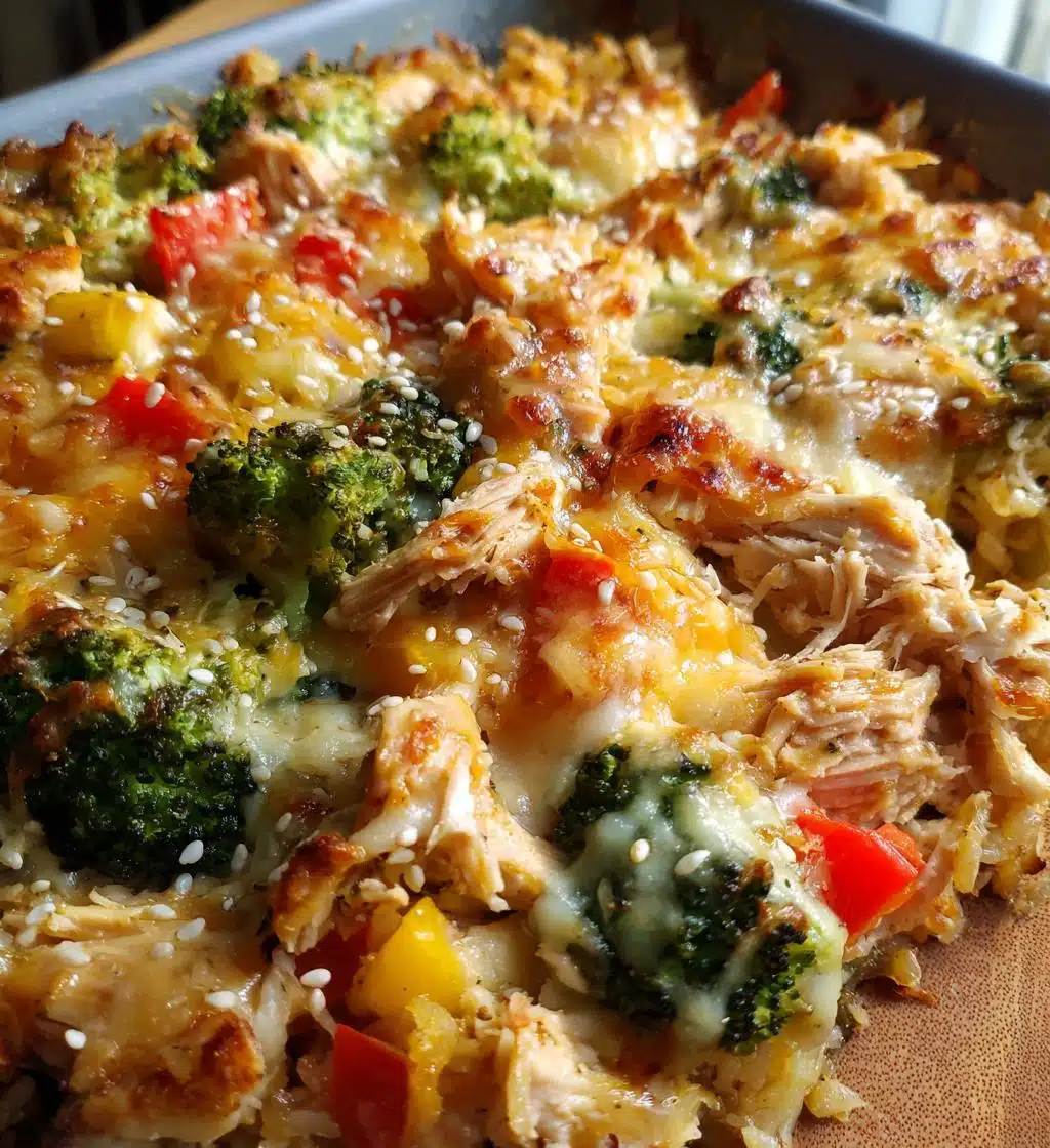 teriyaki chicken casserole - detail 1