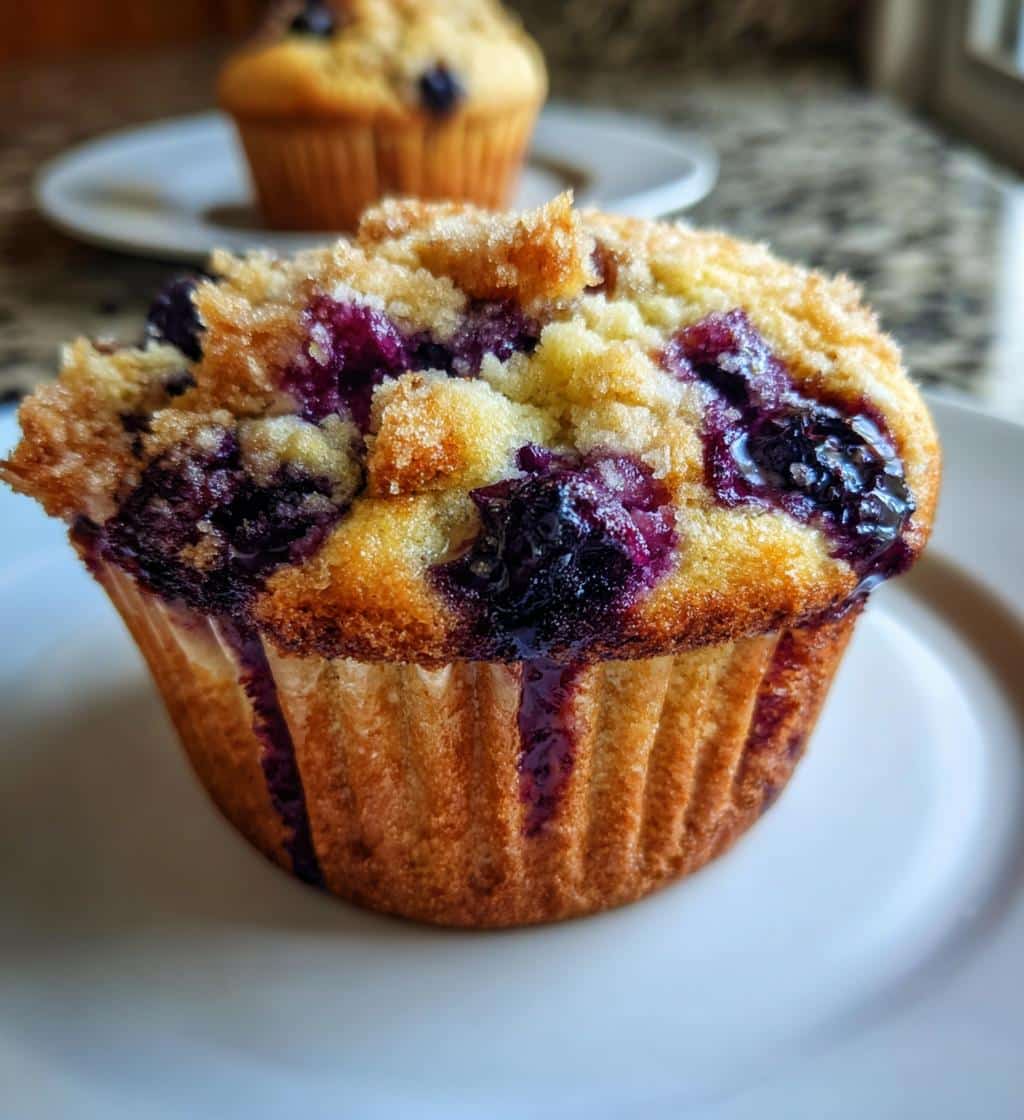 the best blueberry muffins ever - detail 1