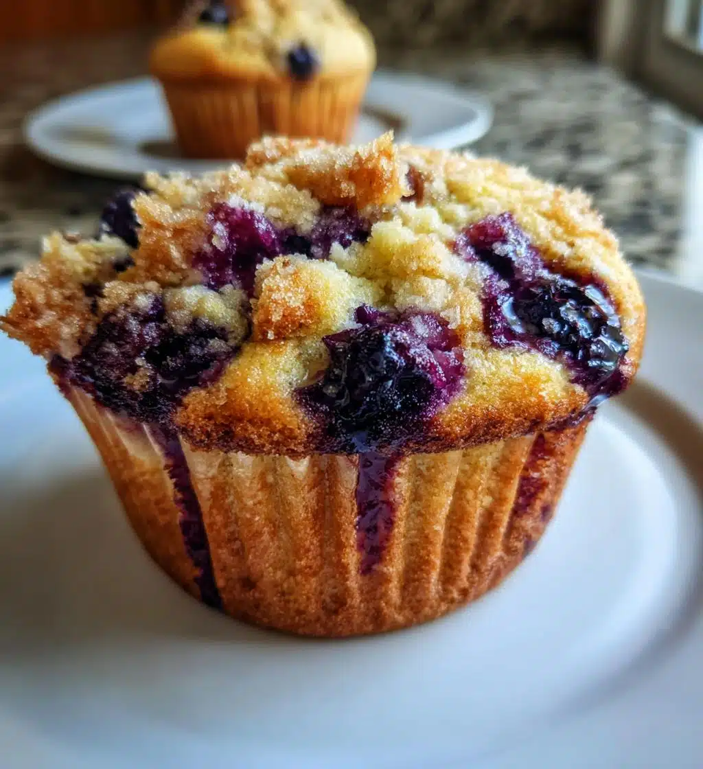 the best blueberry muffins ever - detail 1