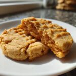 thick and chewy peanut butter cookies