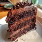 triple chocolate cake