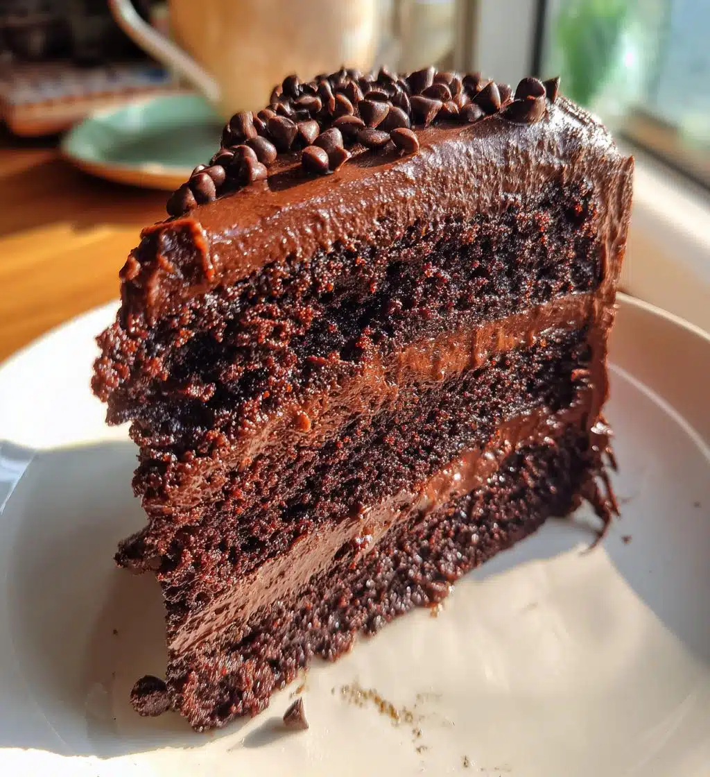 triple chocolate cake