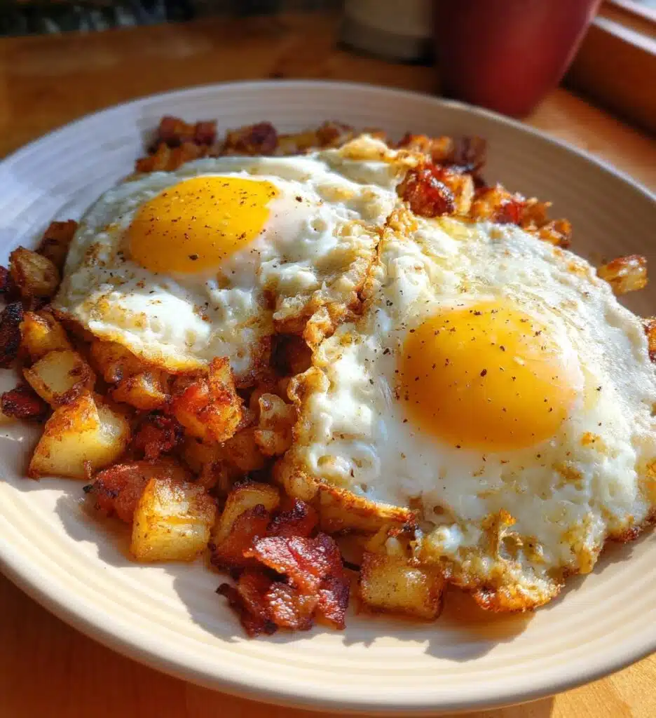 two potatoes two eggs quick recipe perfect for breakfast