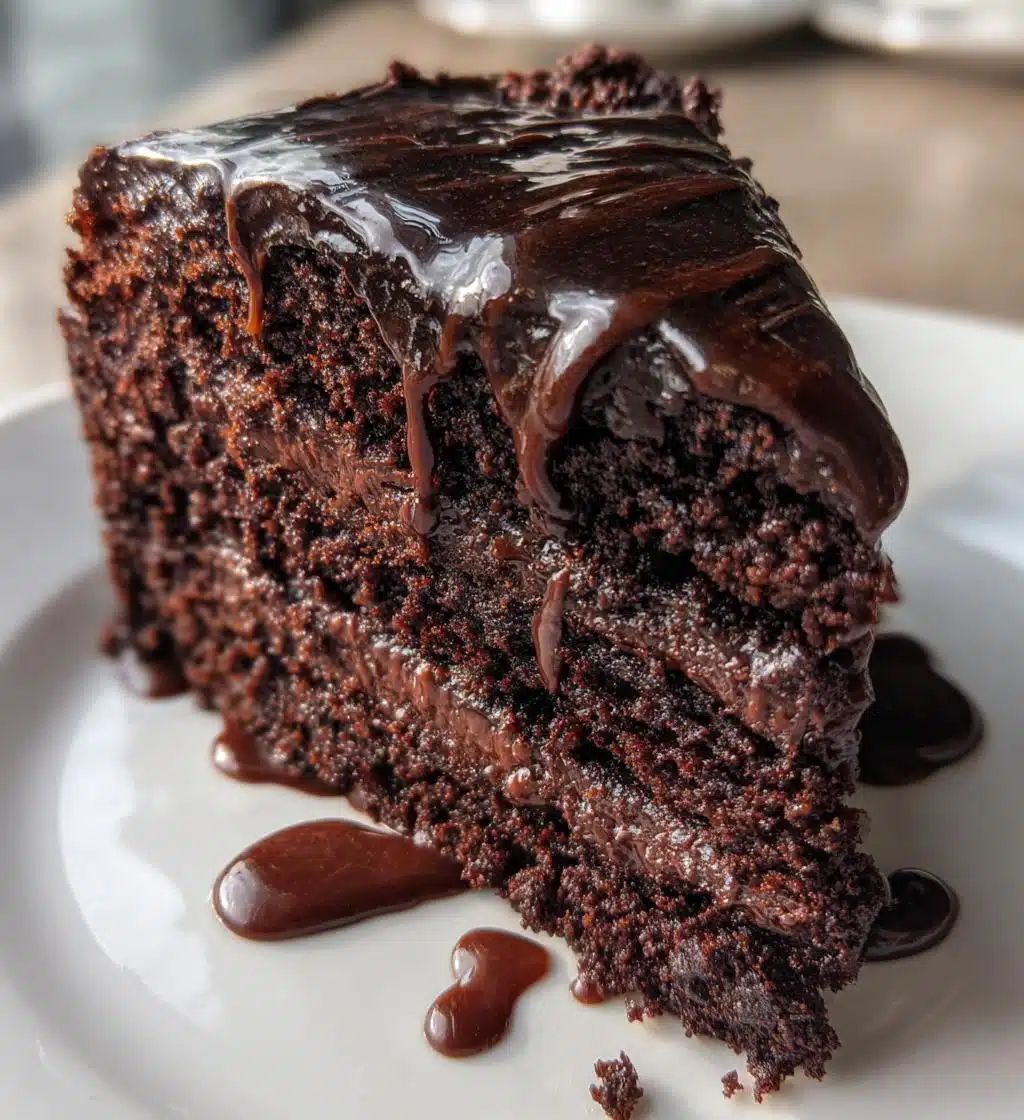 ultimate chocolate indulgence cake - detail 1