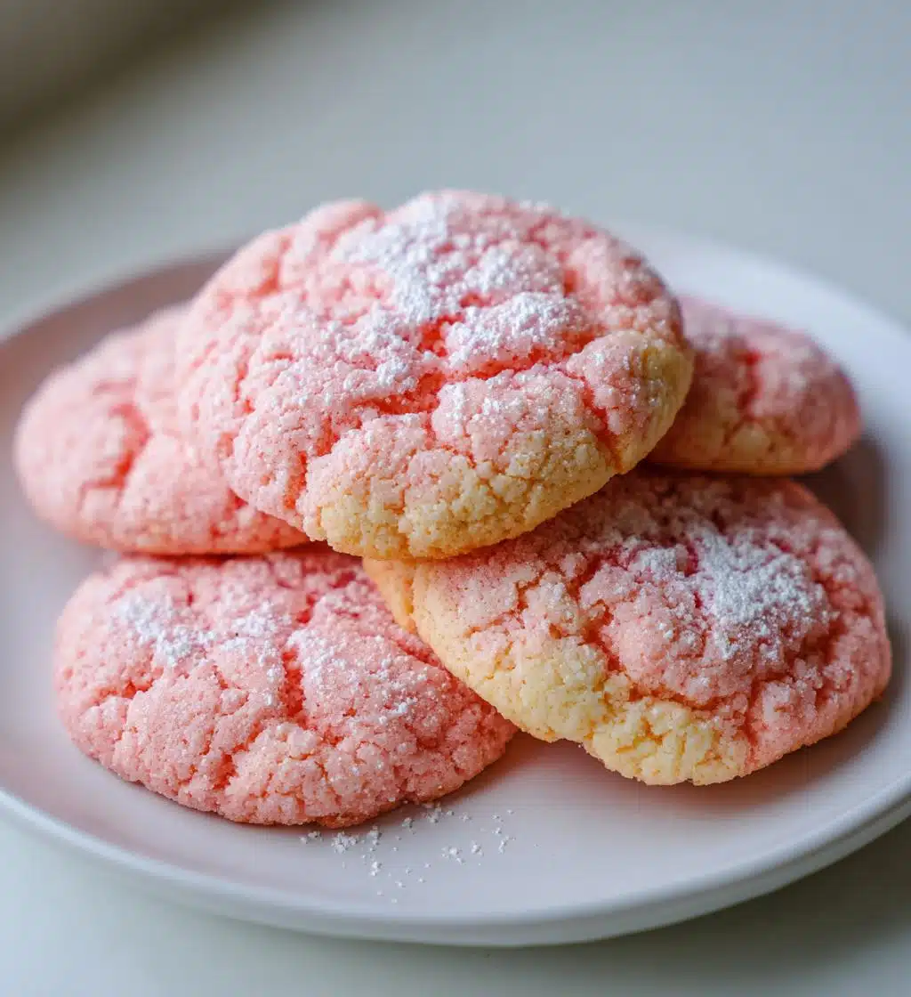valentine strawberry cookies - detail 1