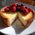 vanilla bean ricotta pie