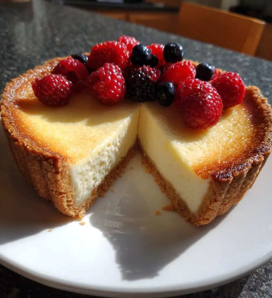 vanilla bean ricotta pie