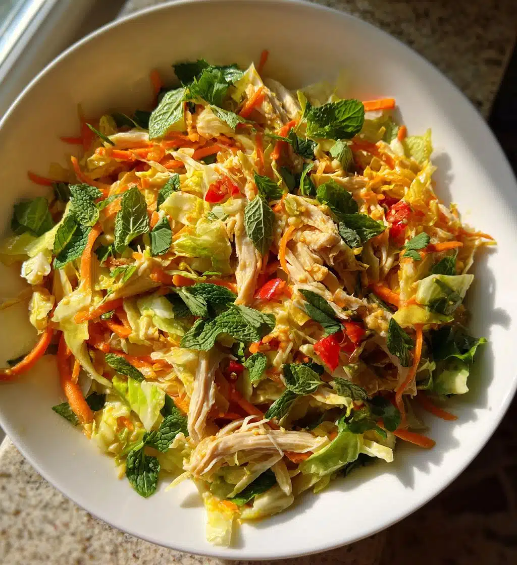 vietnamese cold chicken salad goi ga - detail 1