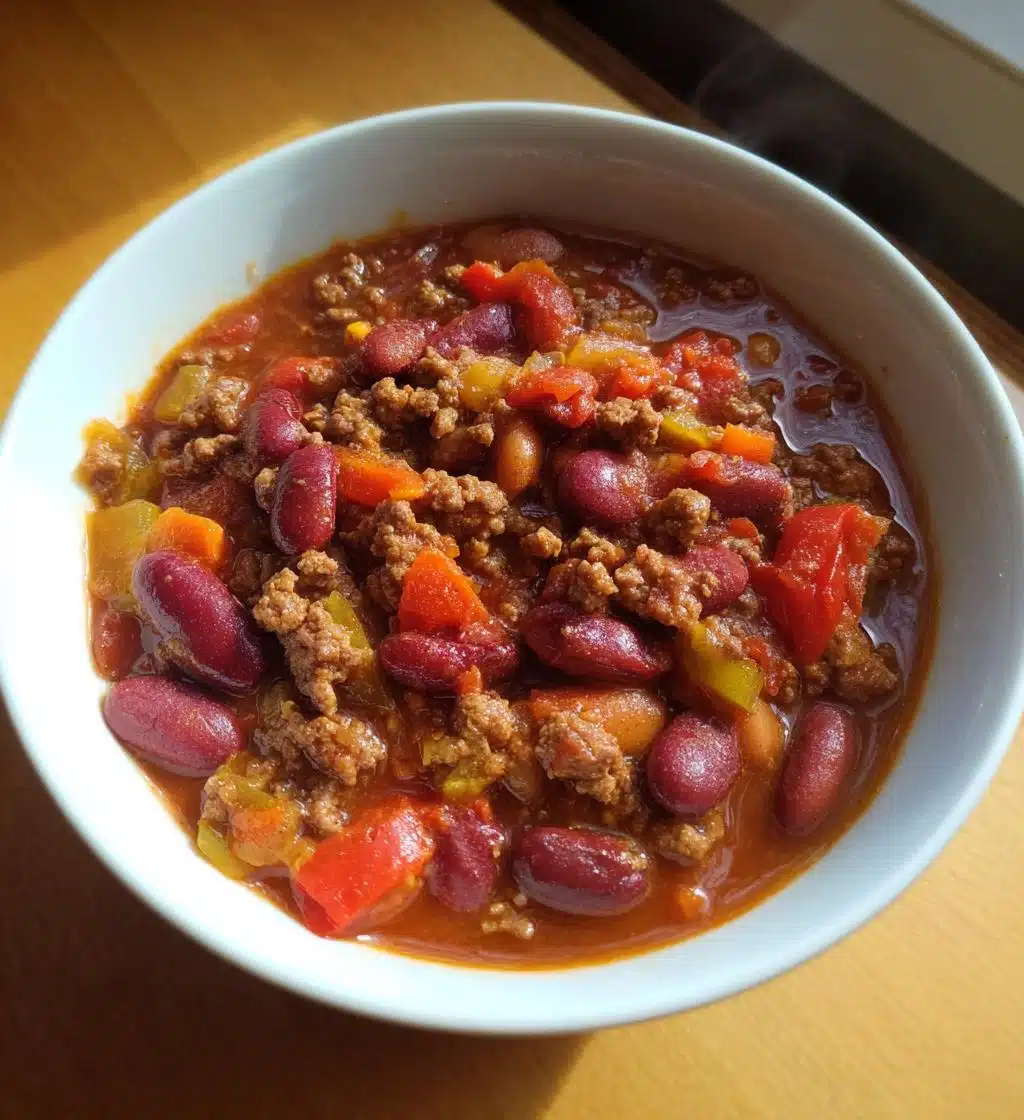 wendys pot of chili at home - detail 1