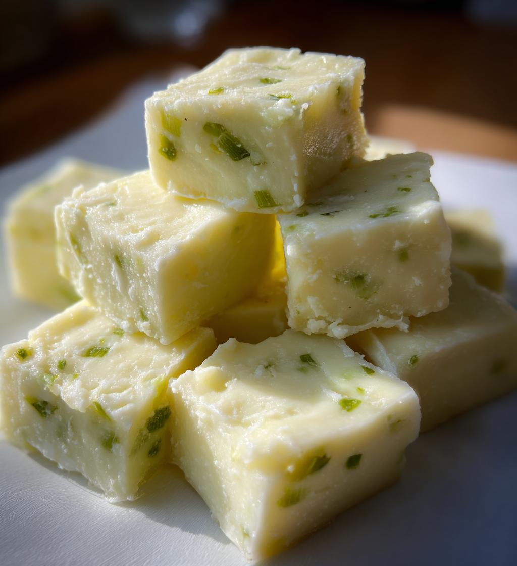 white chocolate mint fudge - detail 1