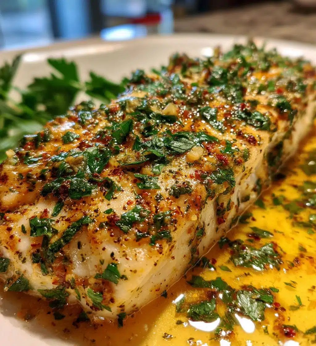 zesty lemon butter fish fillet