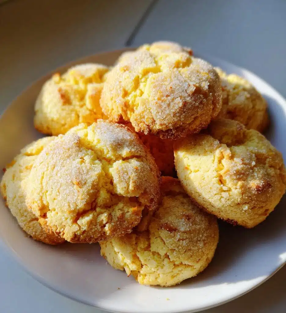 3 ingredient almond cookies