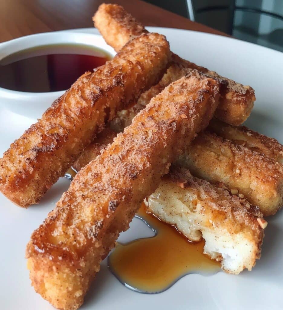Almond Vanilla French Toast Sticks