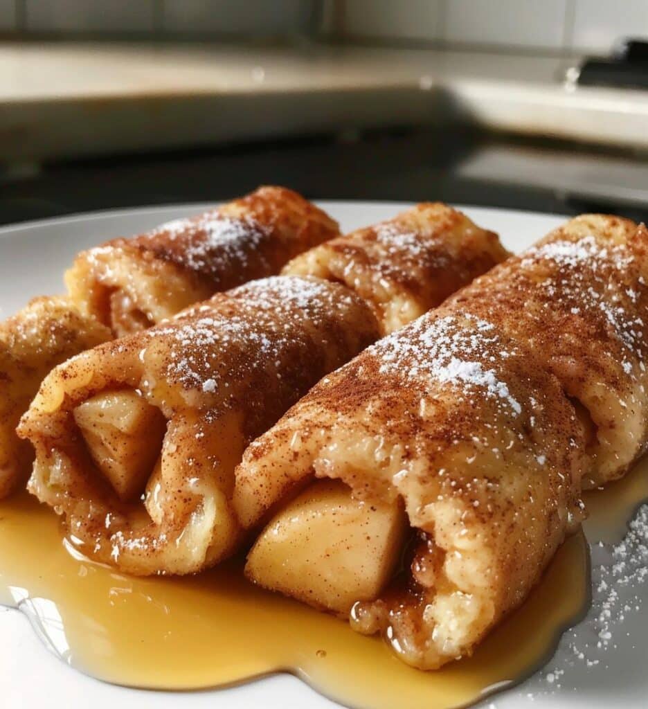 Apple Cinnamon French Toast Roll-Ups