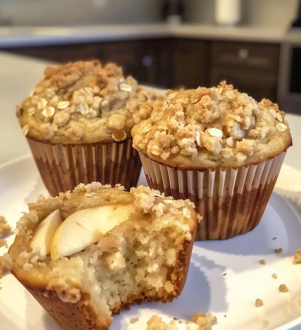 Apple Crumble Muffins - detail 1