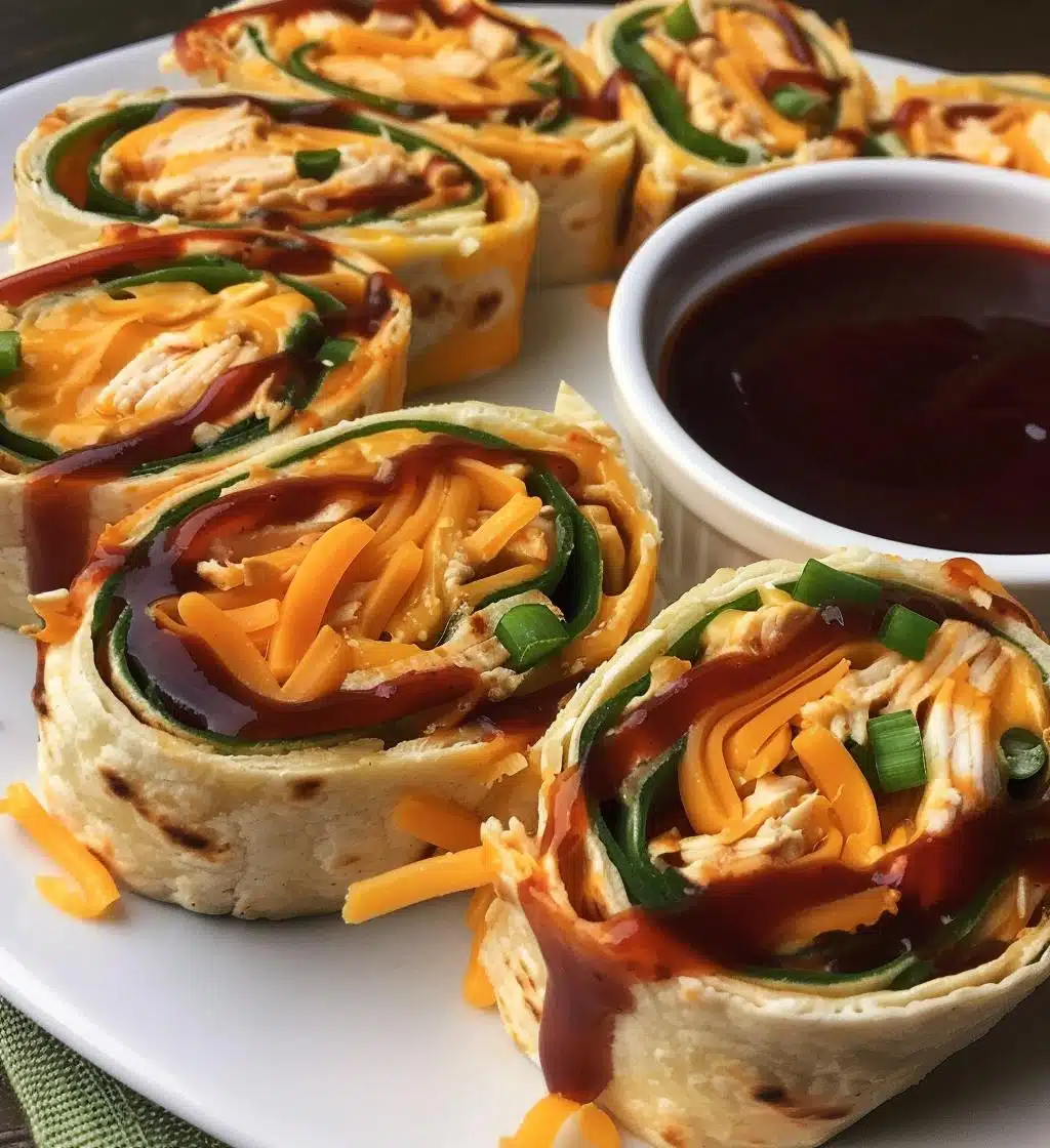 BBQ Chicken Pinwheels - detail 1
