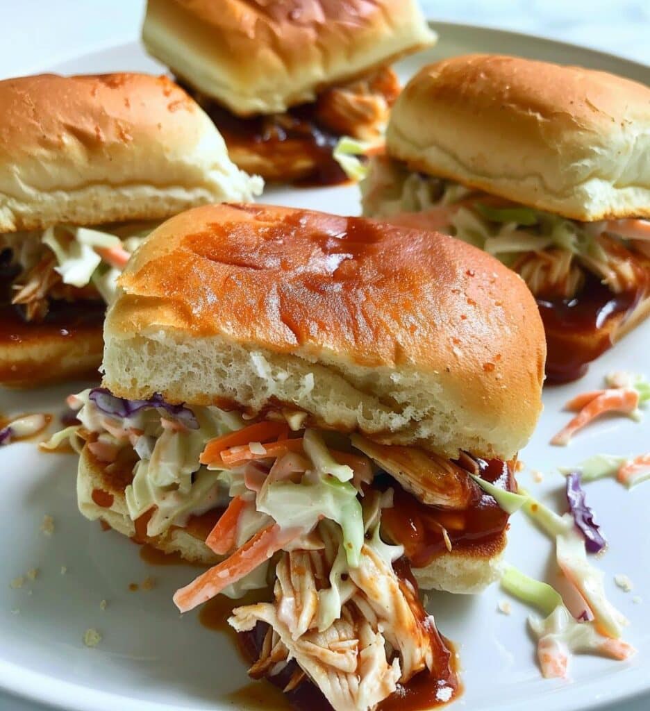 BBQ Chicken Sliders