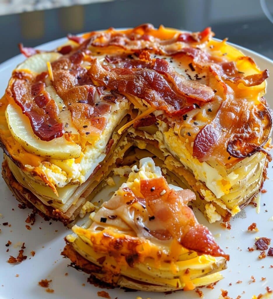 Bacon Egg Potato Bake