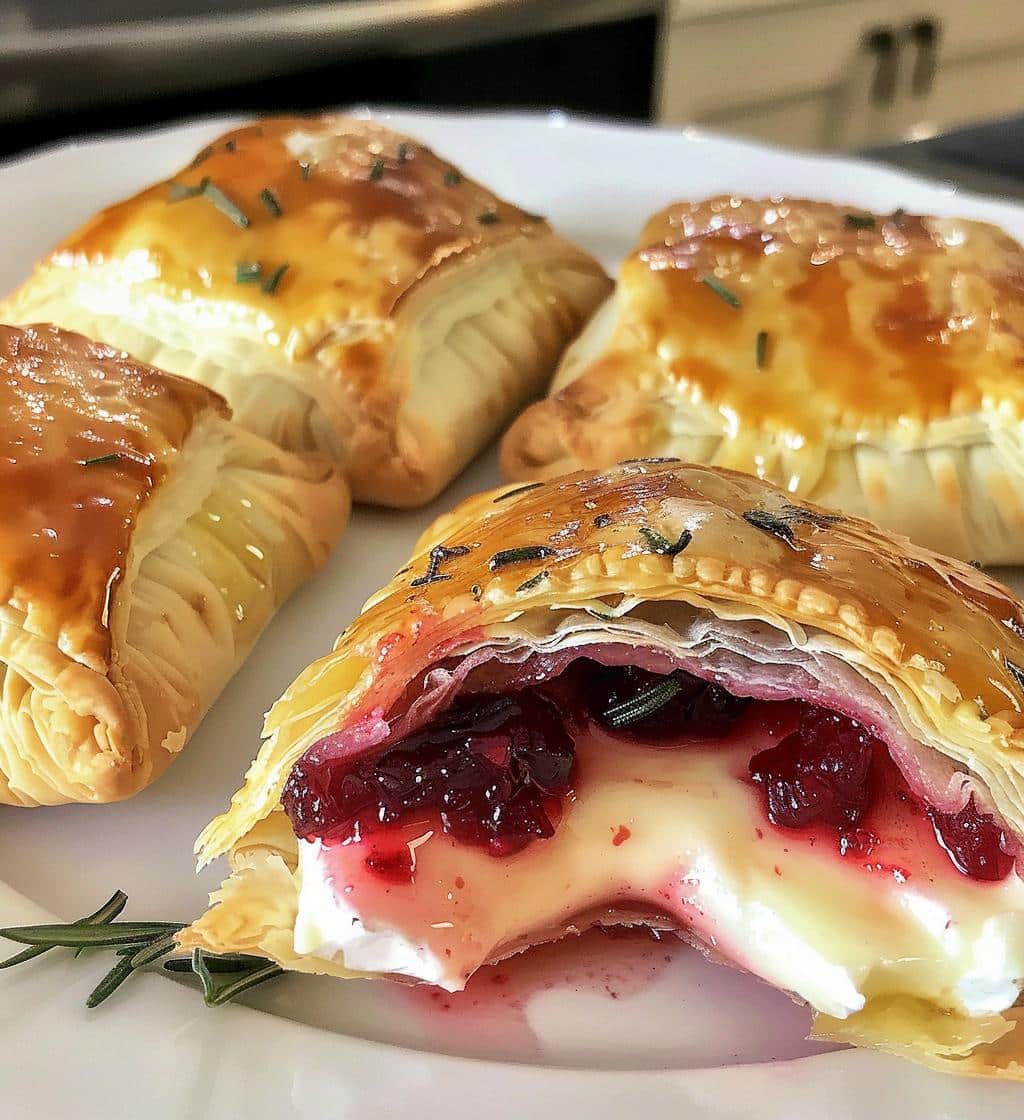 Baked Cranberry Brie Bites - detail 1