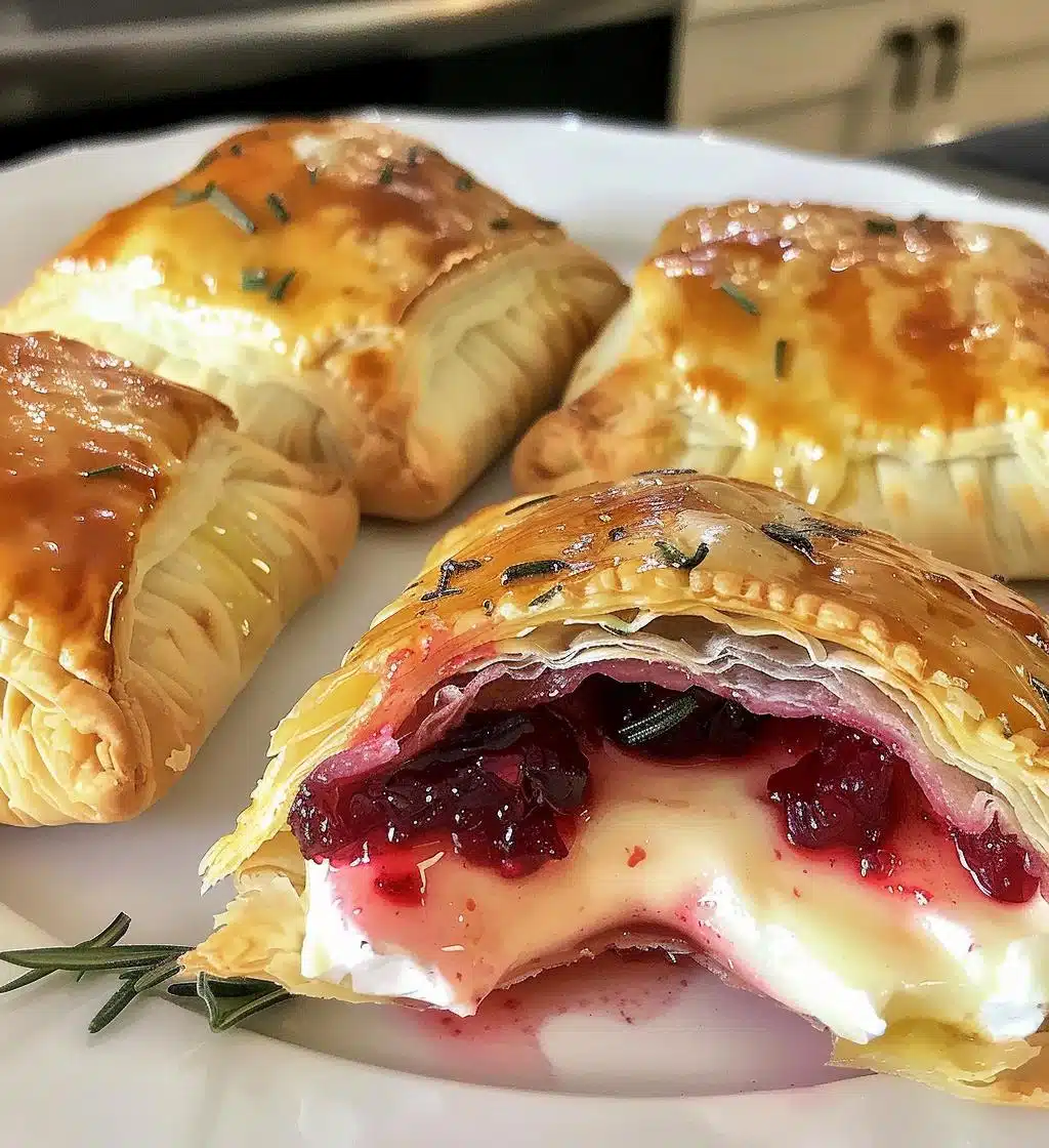Baked Cranberry Brie Bites - detail 1