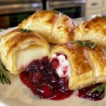 Baked Cranberry Brie Bites