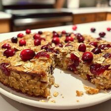 Baked Oatmeal with Cranberries: 7 Comforting Reasons to Indulge
