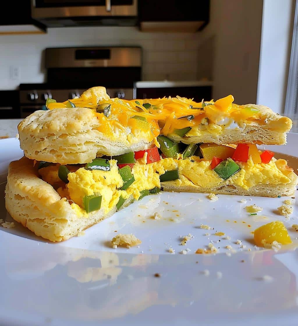 Biscuit Egg Breakfast Bake - detail 1