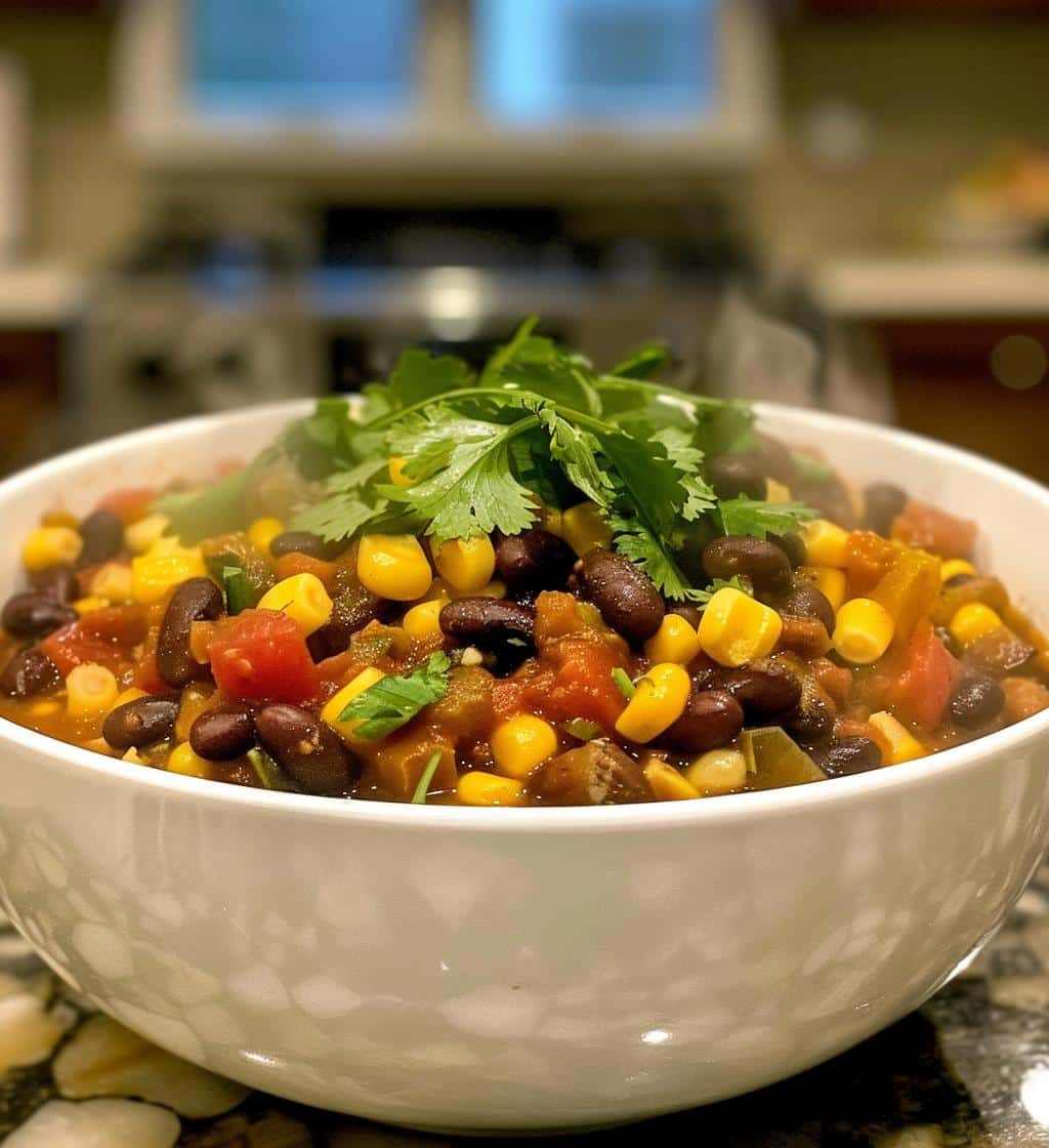 Black Bean & Corn Chili - detail 1
