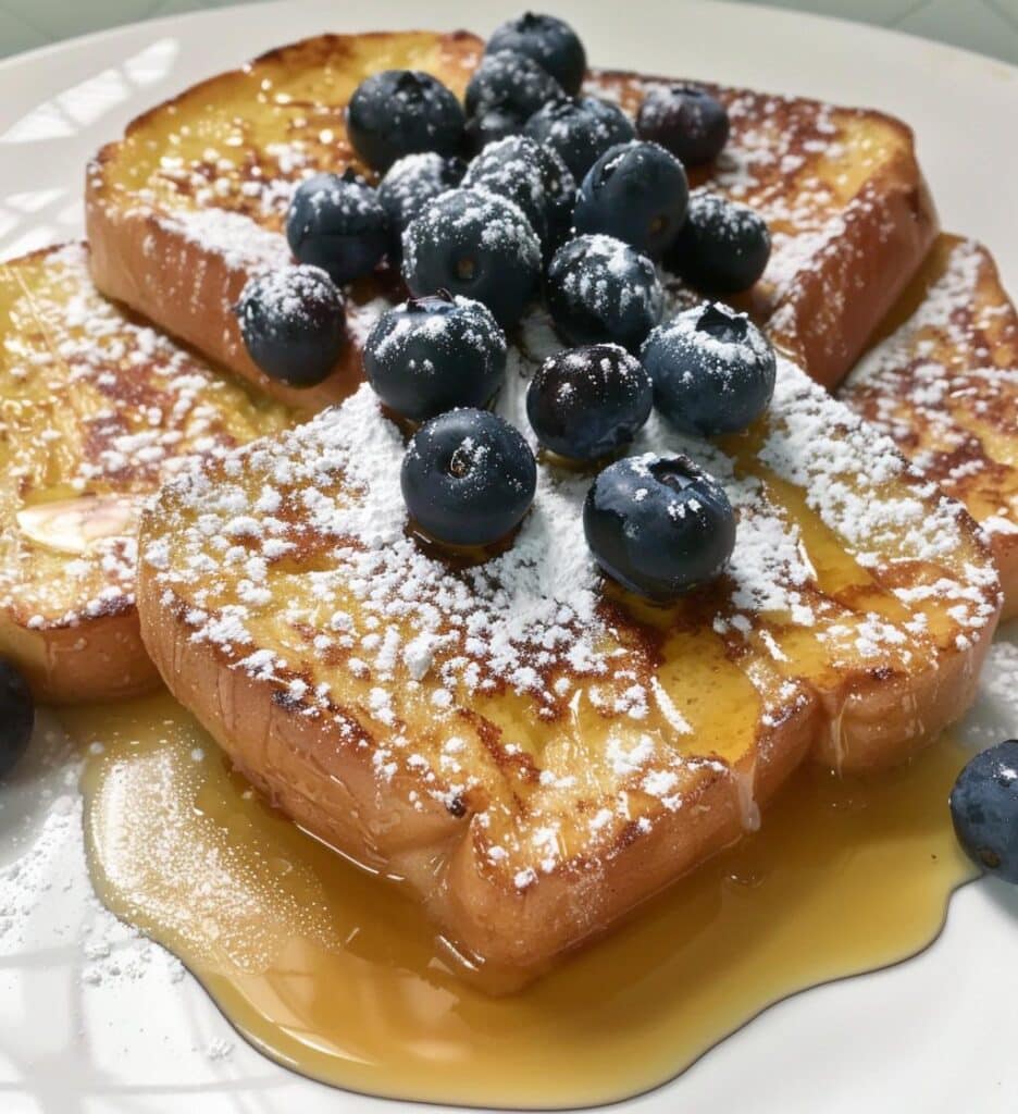 Blueberry Brioche French Toast