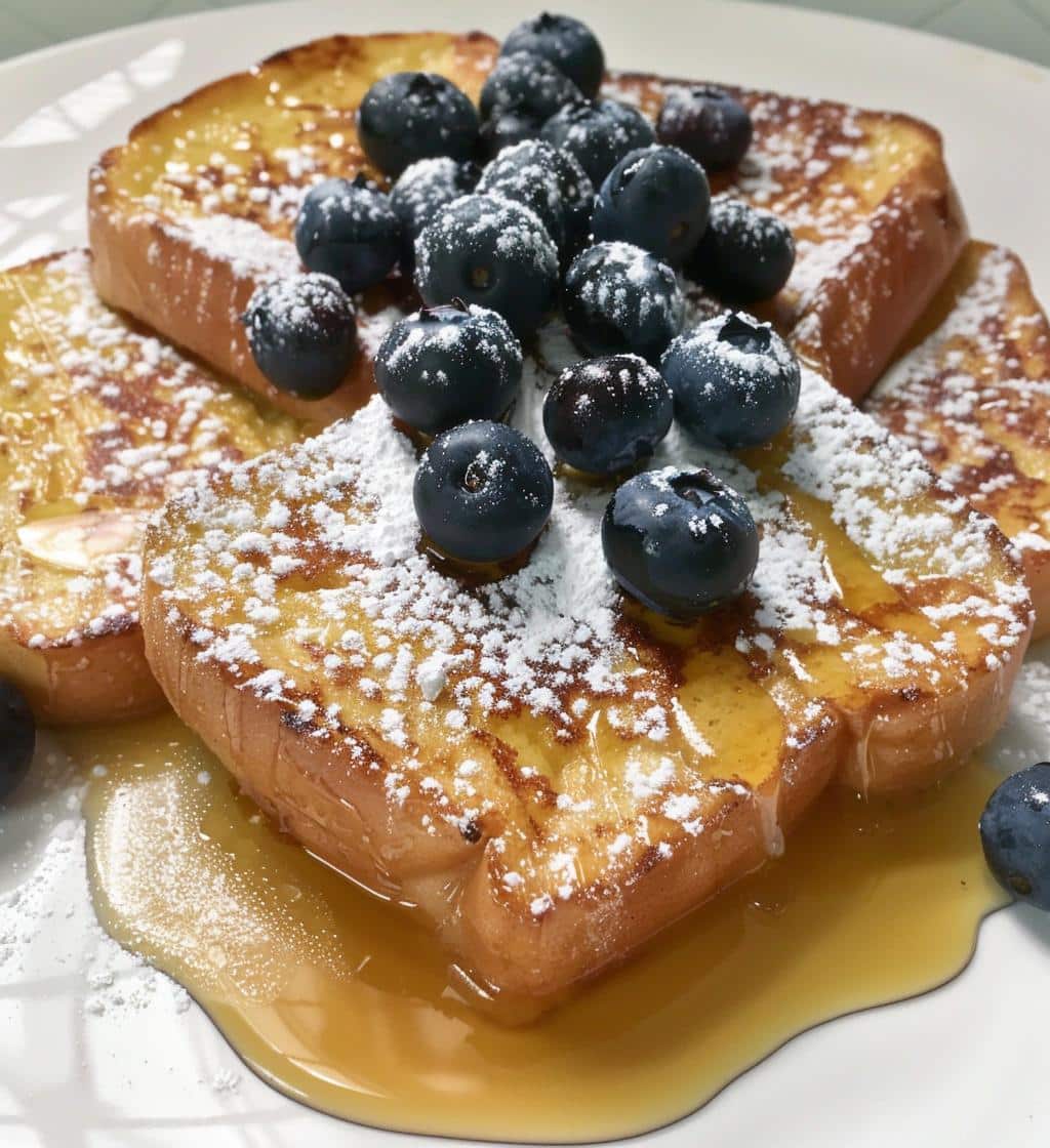 Blueberry Brioche French Toast