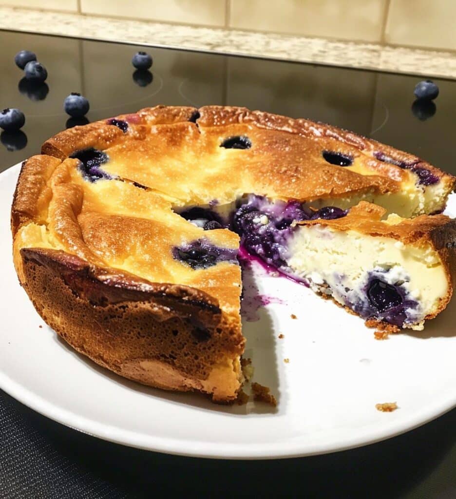 Blueberry Cream Cheese Breakfast Bake