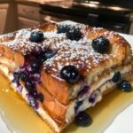 Blueberry Cream Cheese French Toast Casserole