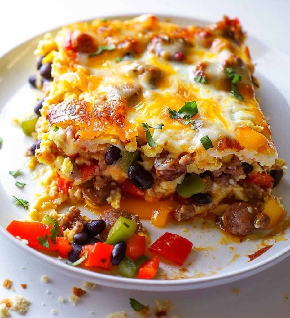 Breakfast Burrito Casserole