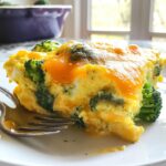 Broccoli Cheddar Egg Casserole