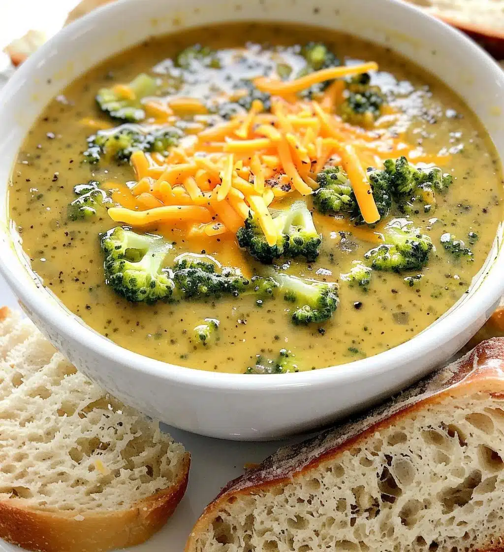 Broccoli Cheddar Soup - detail 1