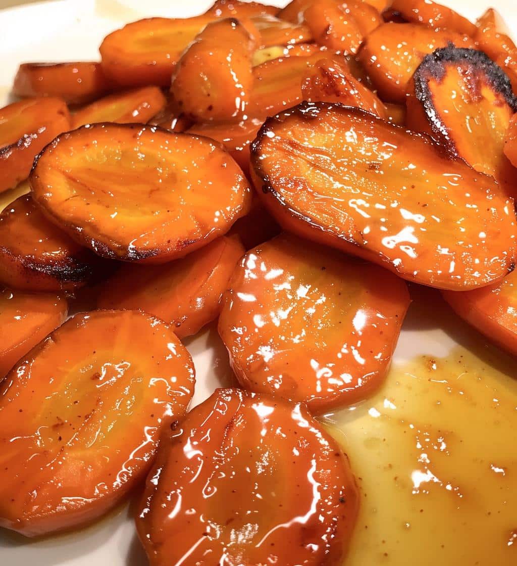 Brown Sugar Glazed Carrots - detail 1